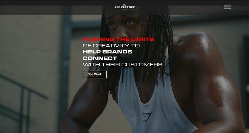 11. Red Creative Films - Videography Websites & Portfolio