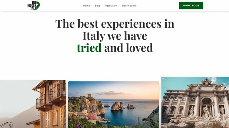 11. The Hidden Italy - Inspiring Travel Blog Example