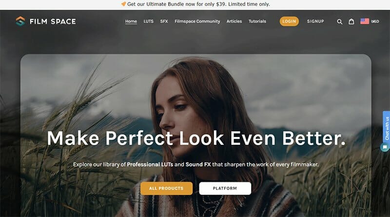 12. Film Space - Videography Websites & Portfolio