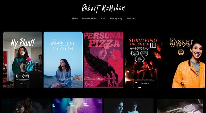 14. Robert McMahon - Videography Websites & Portfolio