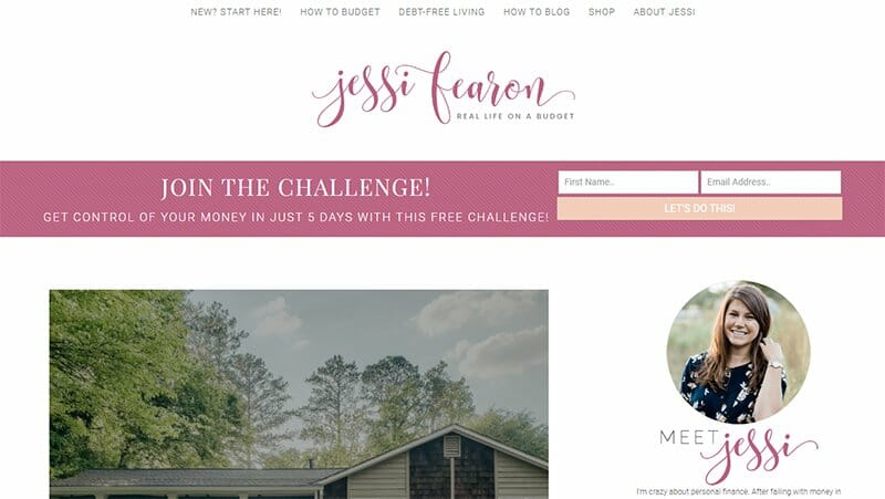 18. Jessi Fearon - Family Website Example