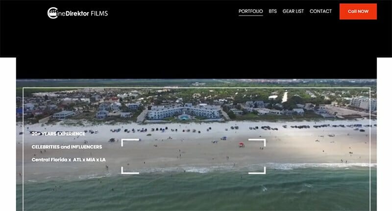 20. CineDirektor FILMS - Videography Websites & Portfolio