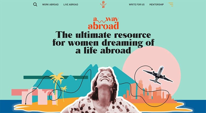 31. A Way Abroad - Inspiring Travel Blog Example