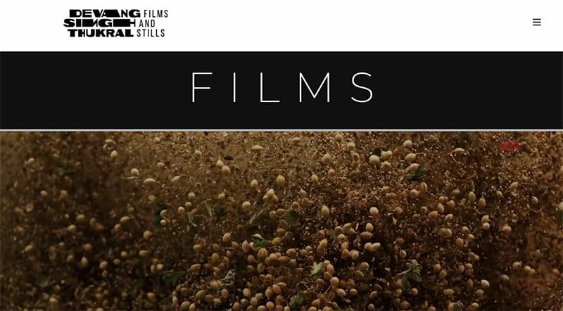 32. Devang Singh - Videography Websites & Portfolio