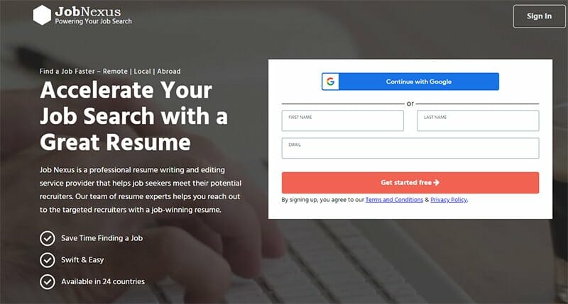 8. JohnNexus - Recruitment Website Design Example