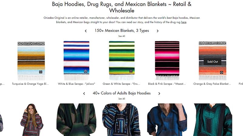 11. Orizaba Original - Best Website Carousel Example