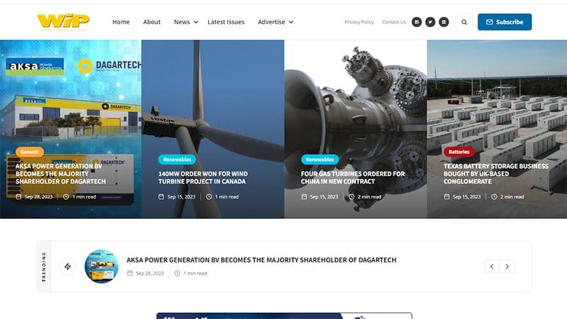 12. WIP Magazines - Best News Website Designs For Inspiration