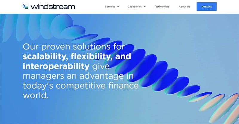 13. Windstream - Best Static Websites Example