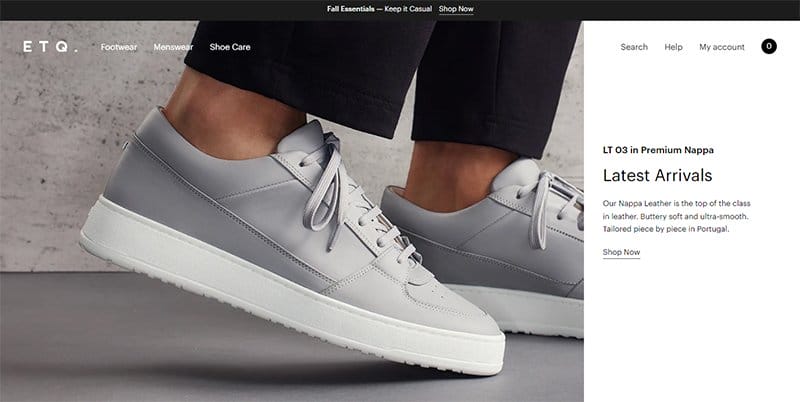 14. ETQ Amsterdam - Awesome Websites Designs for Inspiration Example