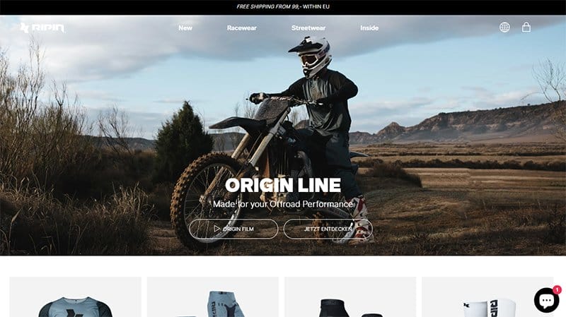 14. Ripin Racing - Best Website Carousel Example