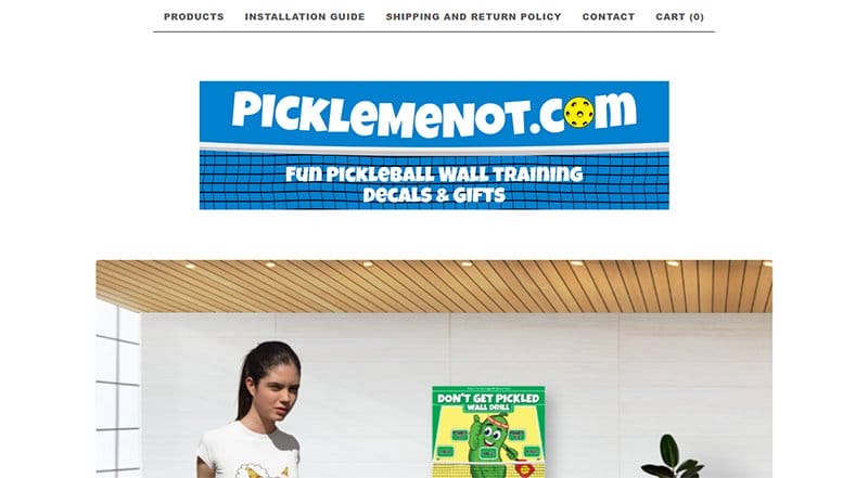 15. PickleMeNot - Best Big Cartel Website Example