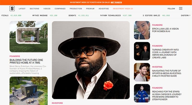 15. Startup Starter - Best Editor X Website Example