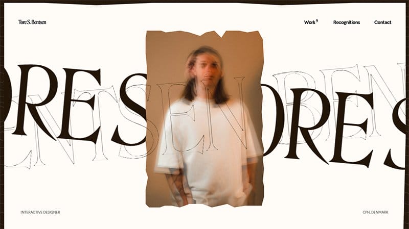 15. Tore S. Bentsen - Awesome Websites Designs for Inspiration Example