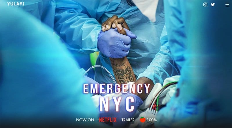 16. Yulari Films - Powerful Examples of Responsive Web Design