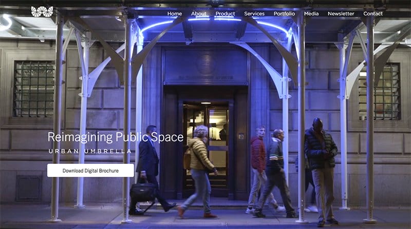 17. Urban Umbrella - Powerful Examples of Responsive Web Design