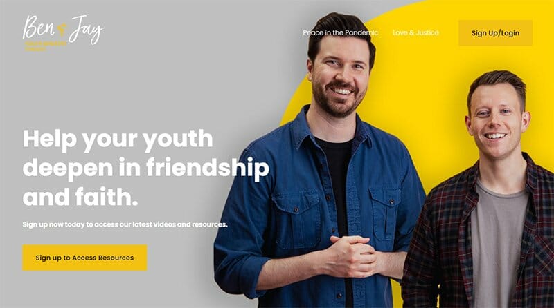 2. Ben & Jay - Membership Site Example