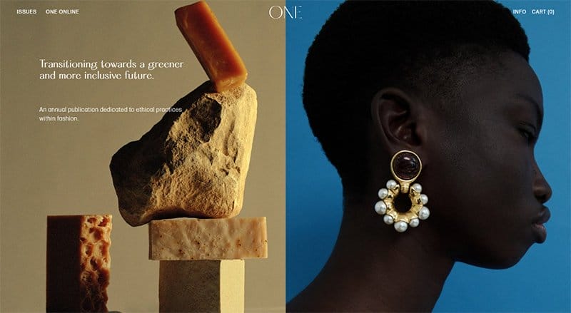 2. ONE Magazine - Best News Website Designs For Inspiration