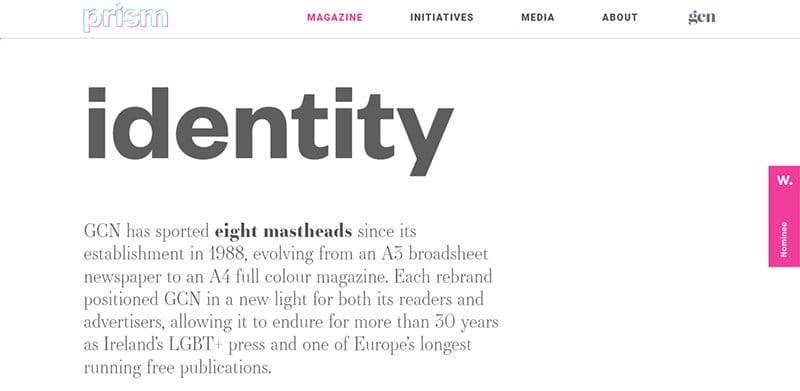 22. Prism - Best News Website Designs For Inspiration