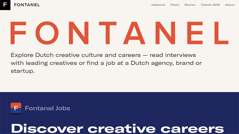 23. FONTANEL - Best News Website Designs For Inspiration