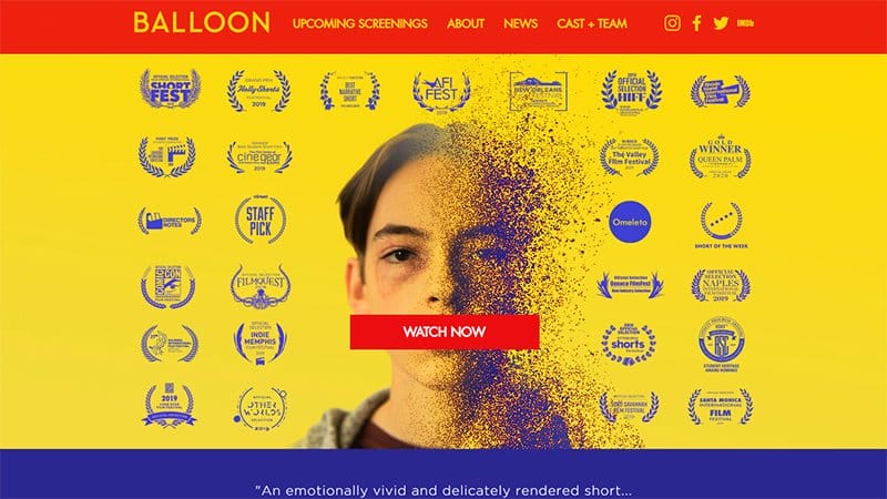 24. BALLOON - Powerful Examples of Responsive Web Design