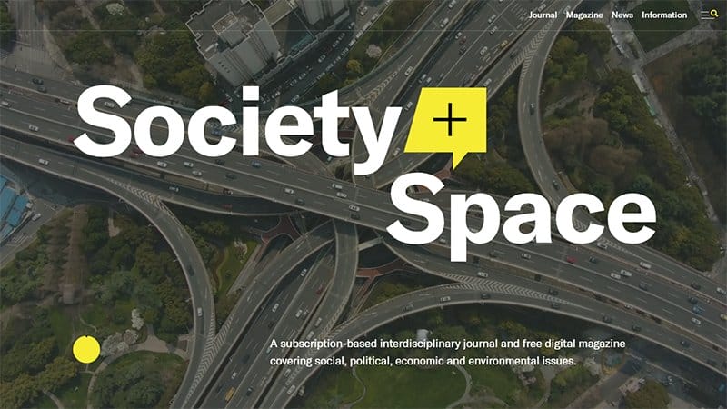 24. Society & Space - Best News Website Designs For Inspiration