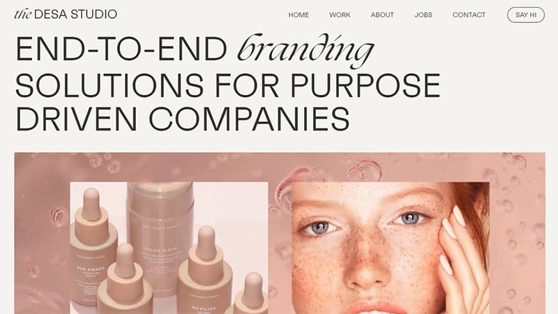 26. Desa Studio - Powerful Examples of Responsive Web Design