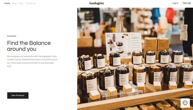 3. Geologists - Best Editor X Website Example