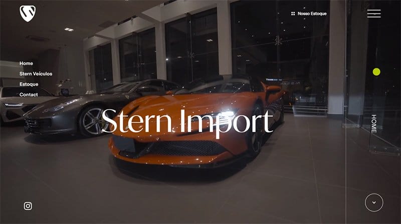 4. Stern Import - Best Editor X Website Example