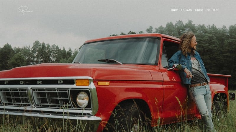 7. Peter Mckinnon - Best Static Websites Example