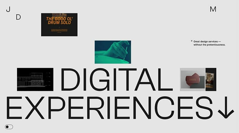8. Jomor Design - Unique Websites With Parallax Scrolling Effect