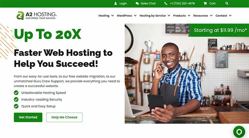 A2 Hosting - Faster Web Hosting to Help You Succeed