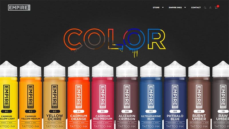 10. Empire Inks - Best Tattoo Websites For Inspiration Example