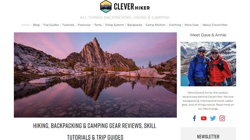 11. CleverHicker - Examples Of Niche Website Example