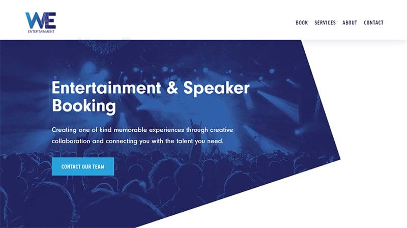 11. West End Entertainment - Entertainment Website Example