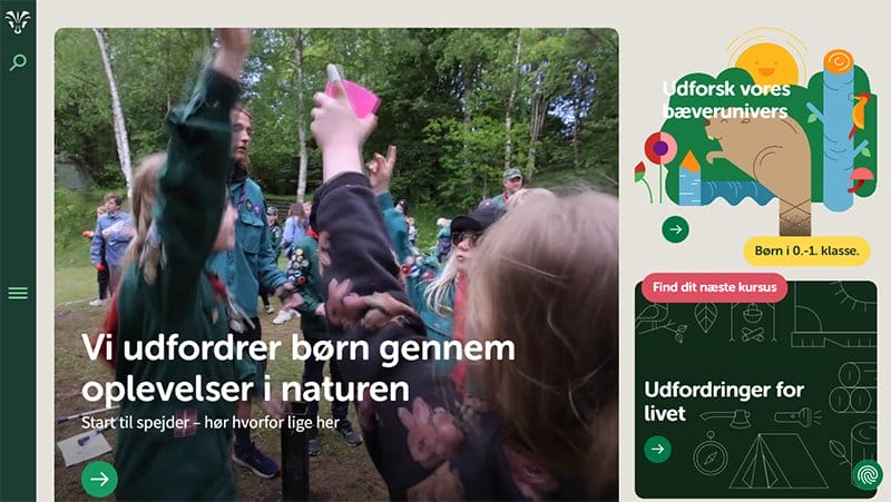 11. YMCA Scouts DK - Great Education Website Example