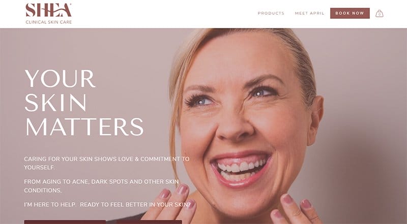 12. Your Skin Matters - Best Esthetician Websites For Design Inspiration Example