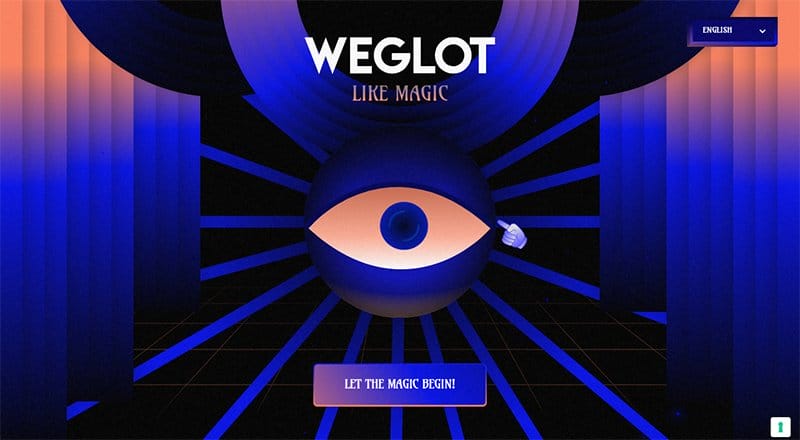 15. Weglot Like Magic - Awesome 3D Website Example
