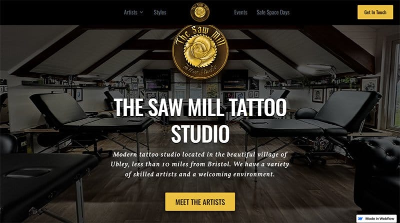 16. The Saw Mill Tattoo Studio - Best Tattoo Websites For Inspiration Example