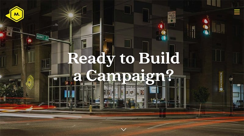 2. Maycreate - Best Digital Marketing Agency Website Example