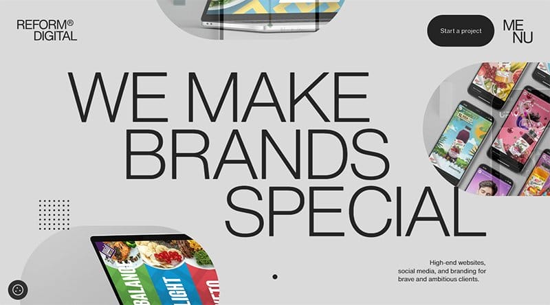 21. Reform Digital - Best Digital Marketing Agency Website Example