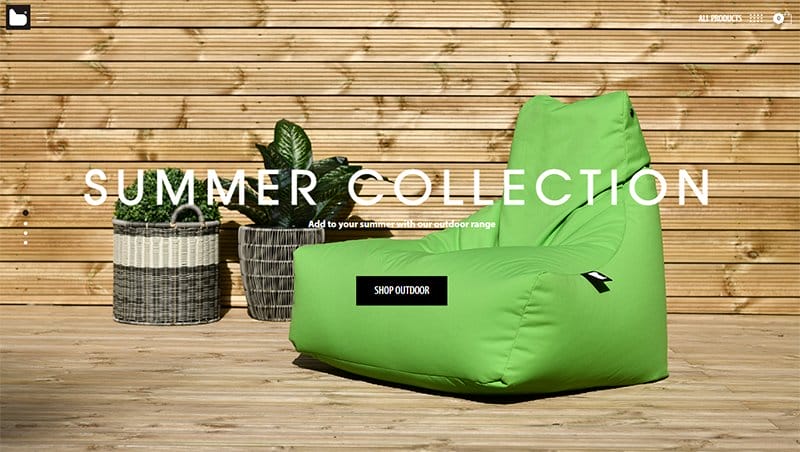 22. Extreme Lounging - Best High Converting Website Example