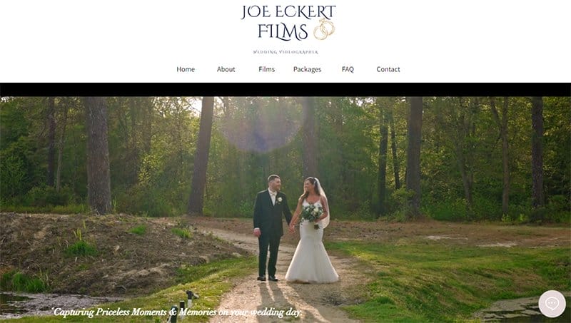 23. Joe Eckert Films - Best Filmmaker Portfolio Example