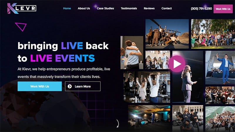 27. KLEVR - Best Unique Website Example
