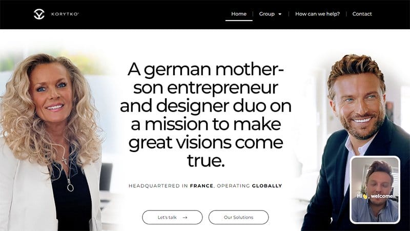 27. Korytko Group - Amazing Elementor Website Example