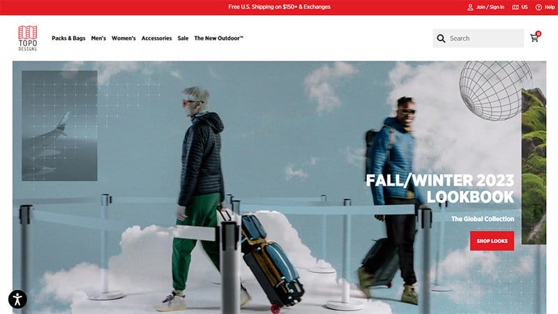 28. Topo Designs - Best High Converting Website Example
