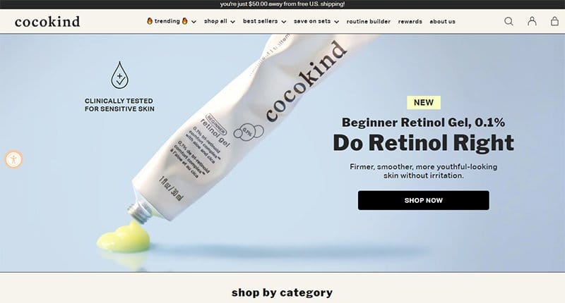 30. Cocokind - Best Website Homepage Design Example