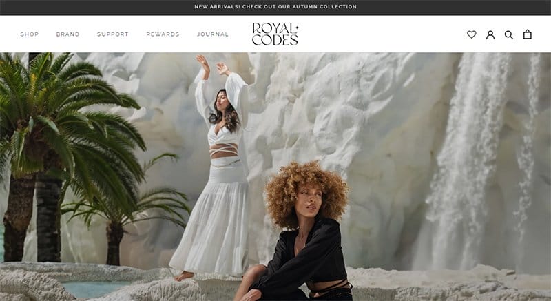 34. Royal Codes - Best Website Homepage Design Example