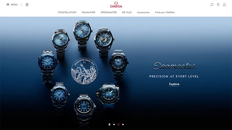 4. OMEGA - Biggest & Best Magento Websites and Example