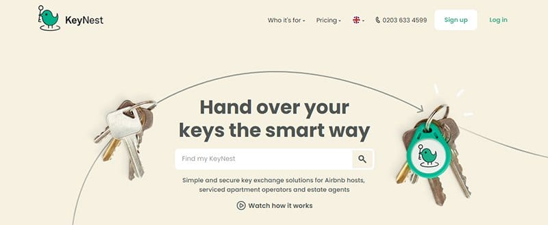 49. KeyNest - Examples Of Niche Website Example