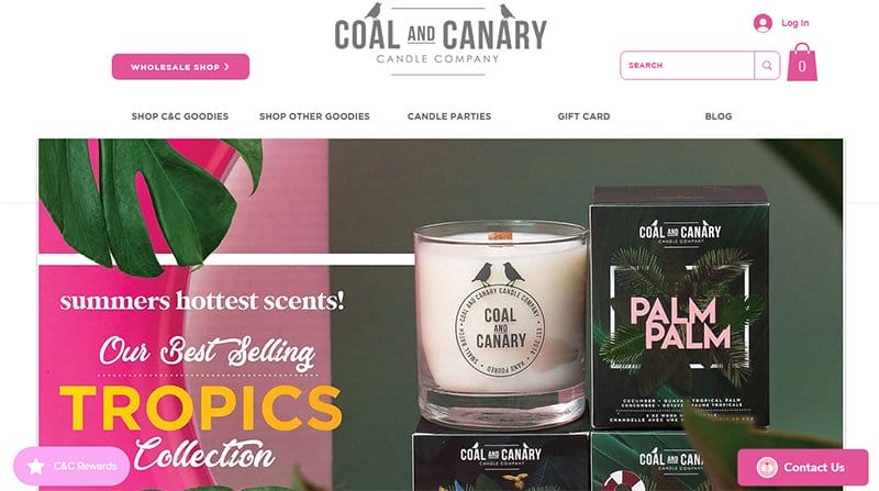 5. Coal And Canary - Best High Converting Website Example
